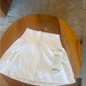 Lululemon White high rise Align skirt